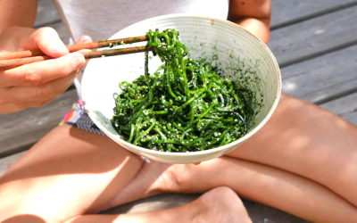 Chlorophyll-Gurkenspaghetti von Minh