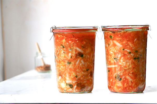 einfaches Kimchi