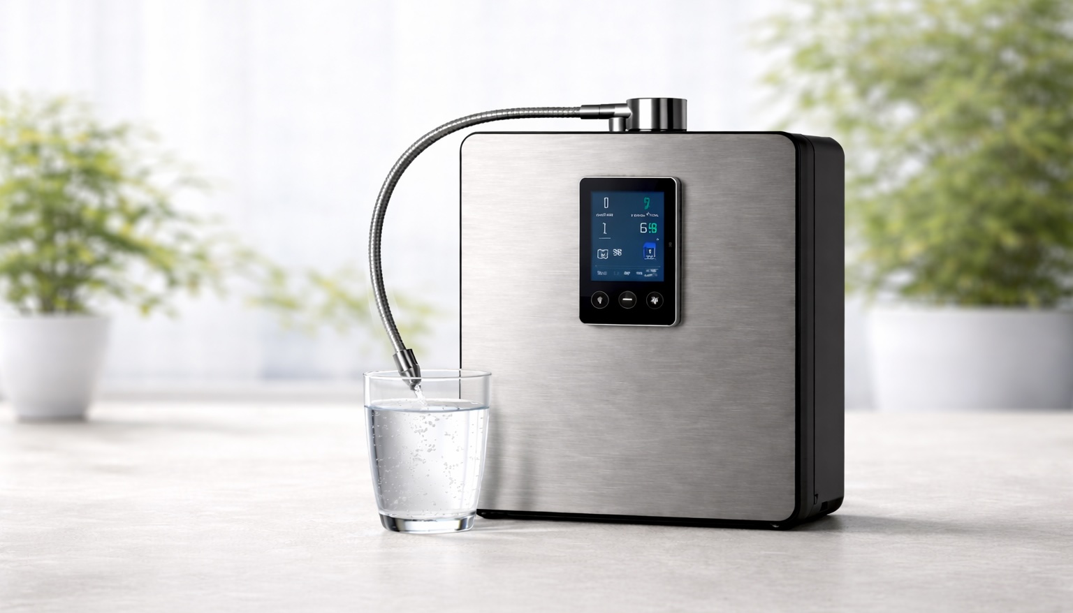 Wasserionisierer-basisches Wasser