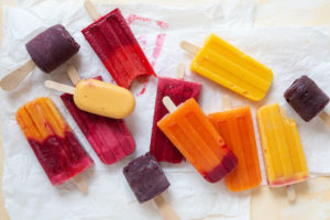 fruchtige Popsicles
