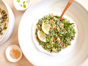 Taboule mit Hanfsamen
