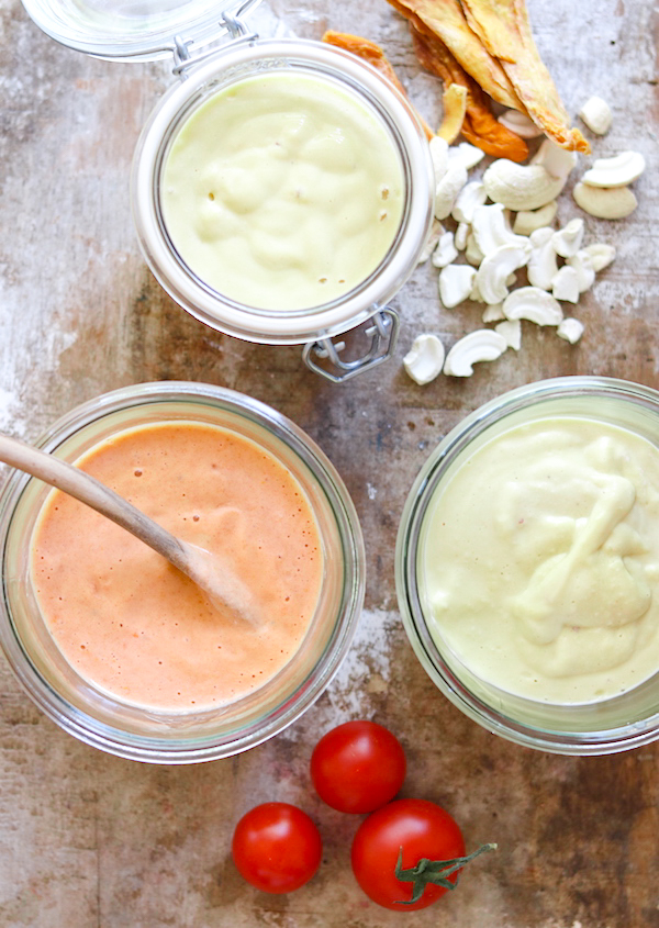 Cashew-Salatdressings