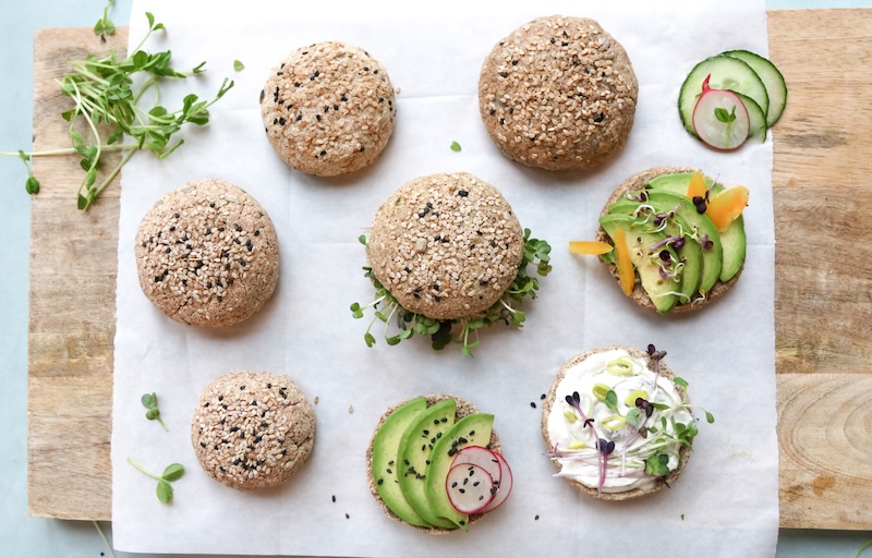 Rohkost_Buchweizen_Brötchen Rohkost Buchweizen Brötchen