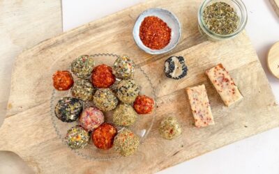 Cashew-Frischkäse-Bällchen