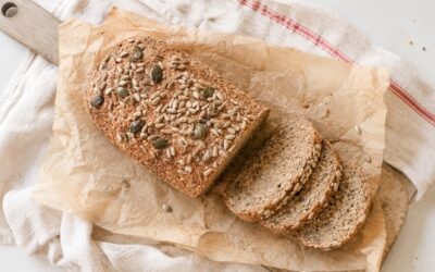 Eiweißbrot aus roten Linsen